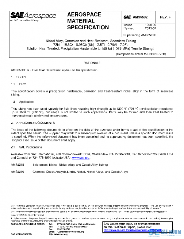 SAE AMS5582F PDF