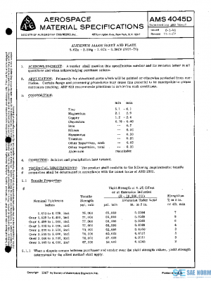 SAE AMS4045D PDF