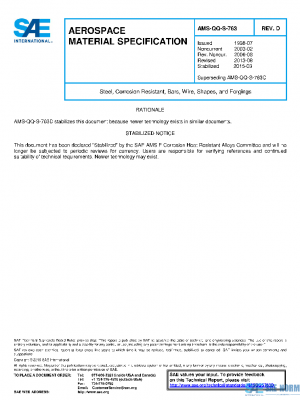 SAE AMSQQS763D PDF