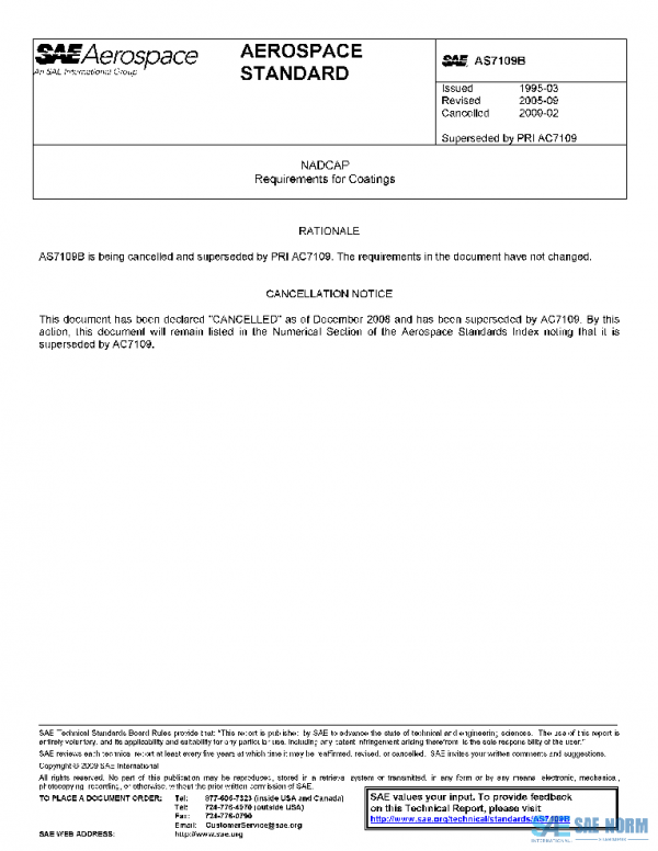 SAE AS7109B PDF