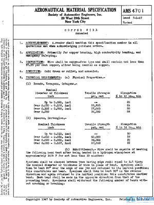 SAE AMS4701 PDF SAE AMS4701 PDF