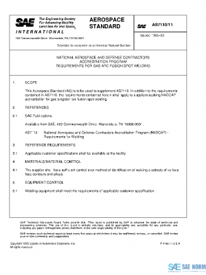 SAE AS7110/11 PDF