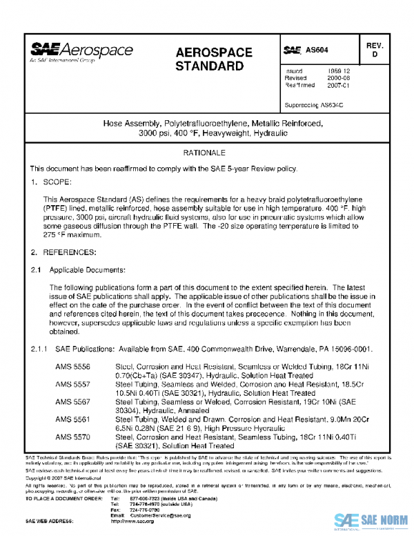 SAE AS604D PDF