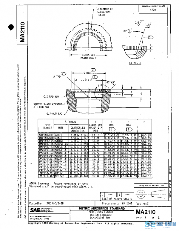 SAE MA2110 PDF