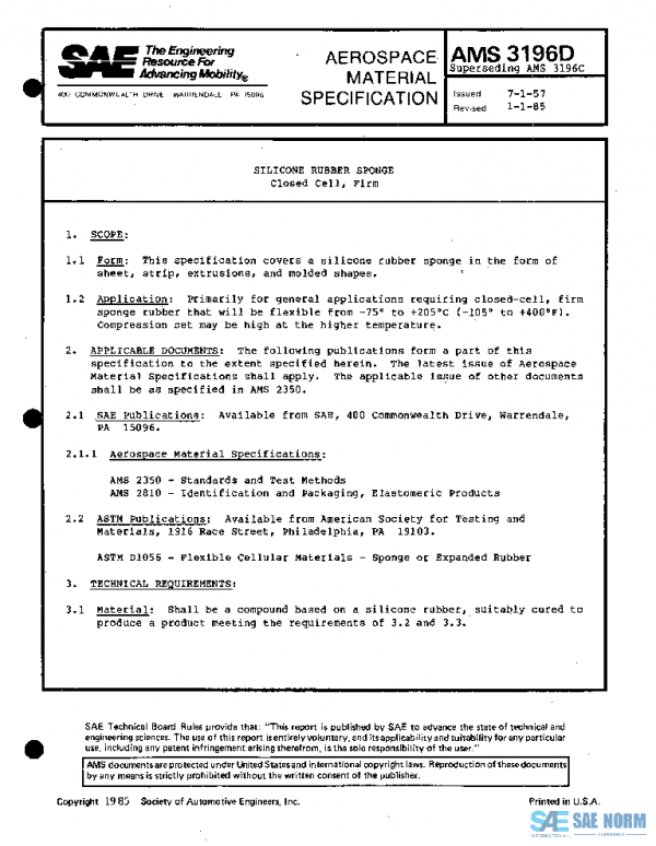 SAE AMS3196D PDF