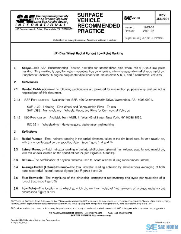 SAE J2133_200106 PDF