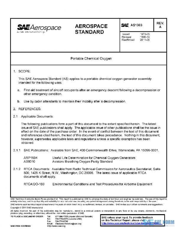 SAE AS1303A PDF SAE AS1303A PDF