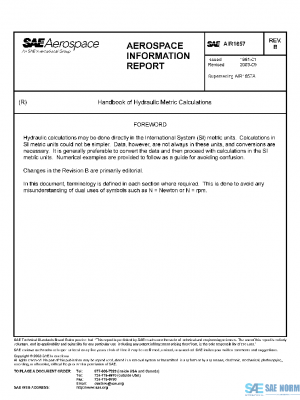 SAE AIR1657B PDF