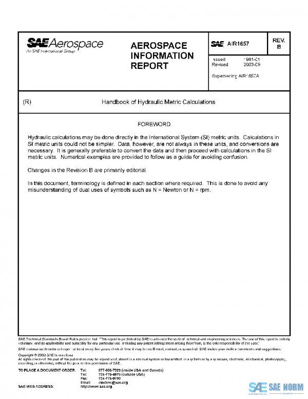 SAE AIR1657B PDF
