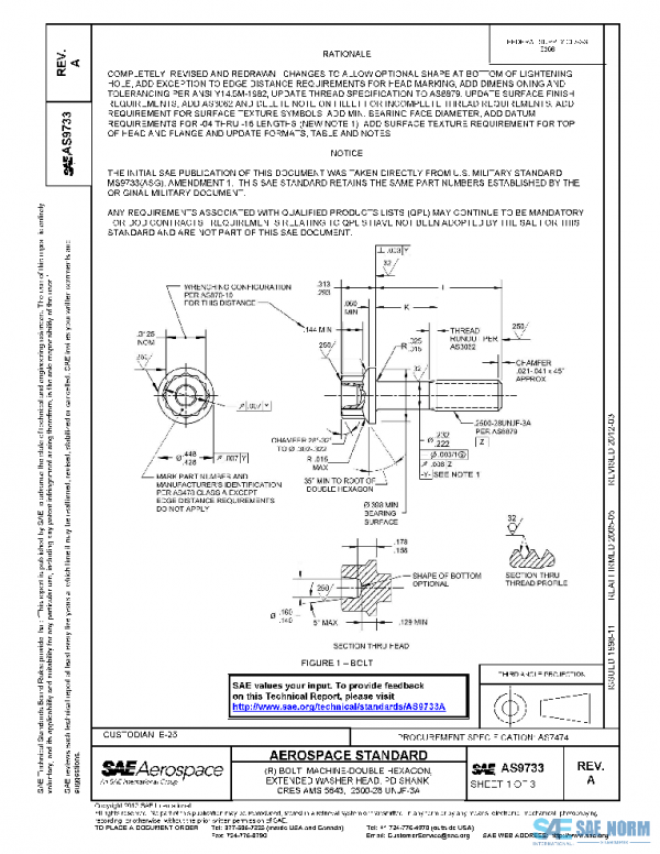 SAE AS9733A PDF