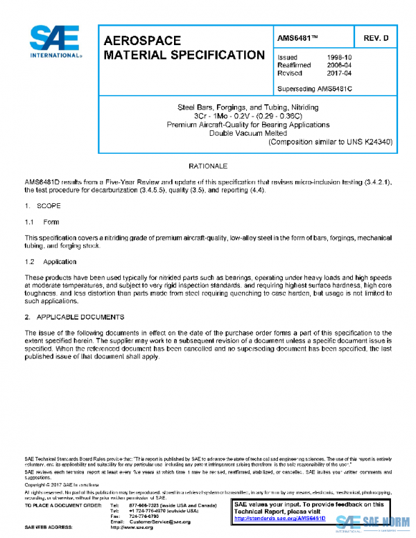 SAE AMS6481D PDF