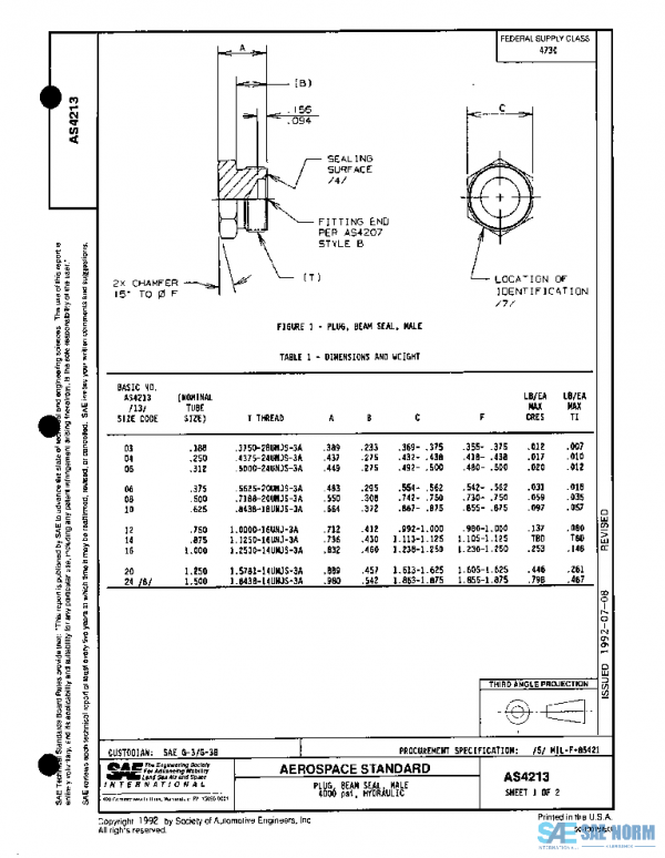 SAE AS4213 PDF