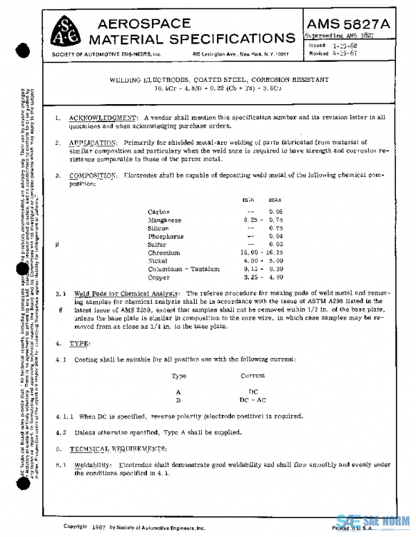 SAE AMS5827A PDF