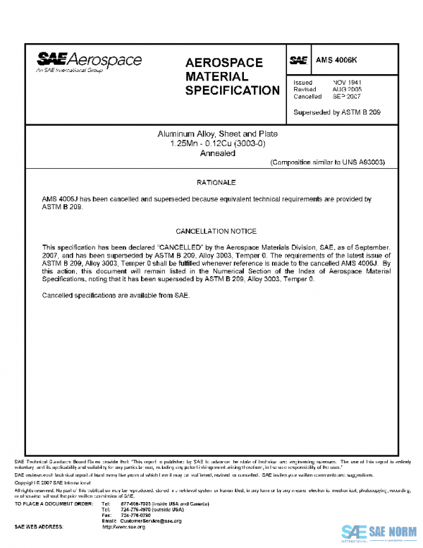 SAE AMS4006K PDF