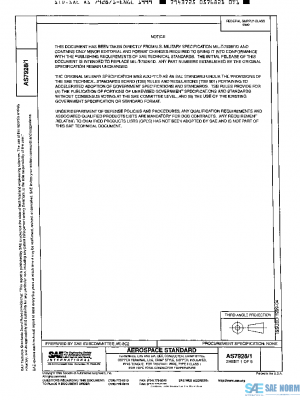 SAE AS7928/1 PDF