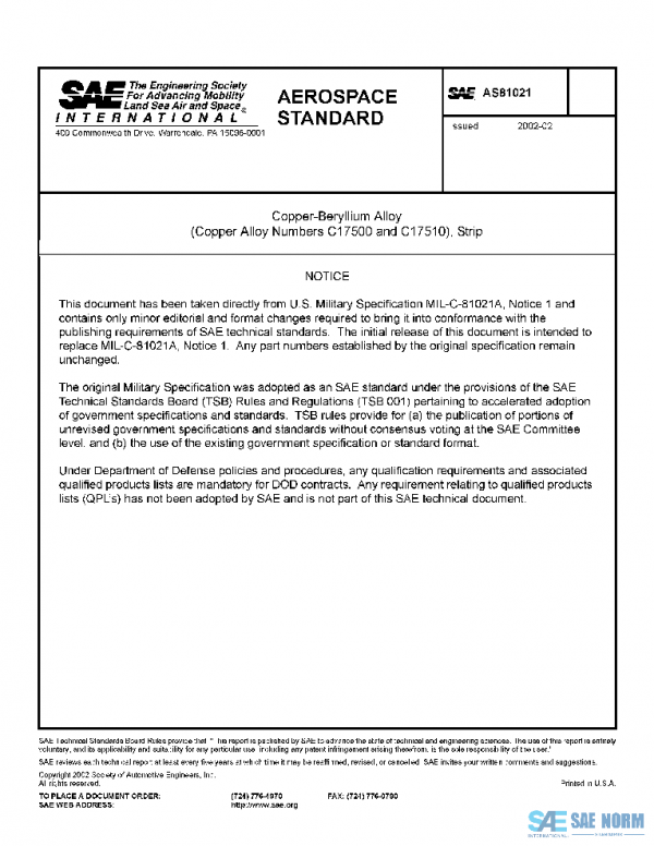 SAE AS81021 PDF