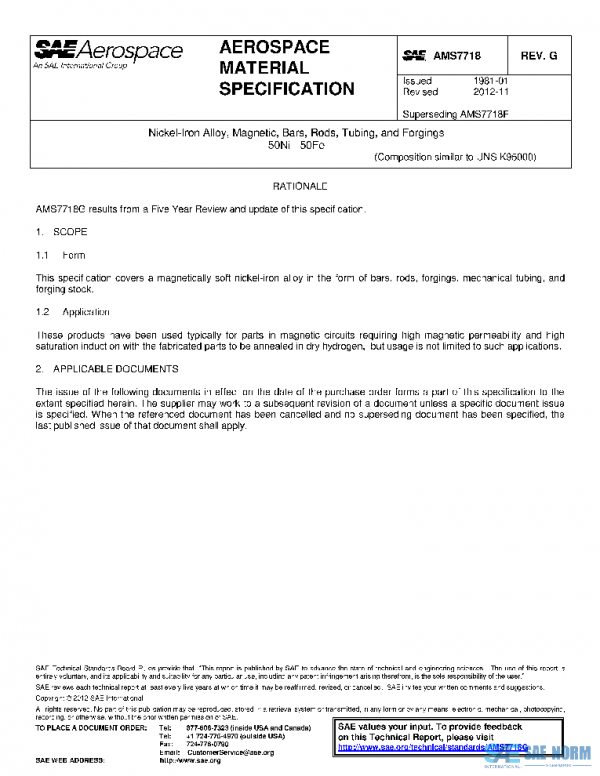 SAE AMS7718G PDF