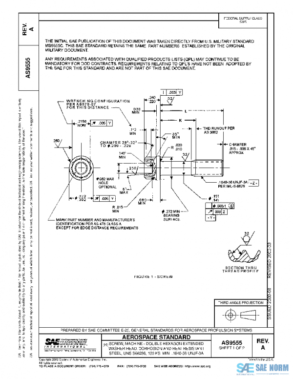 SAE AS9555A PDF SAE AS9555A PDF