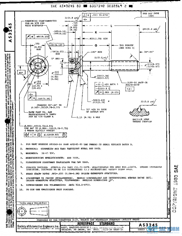 SAE AS3245 PDF