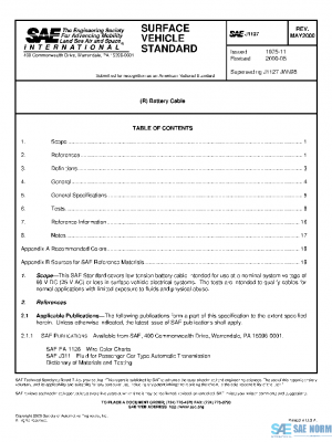 SAE J1127_200005 PDF