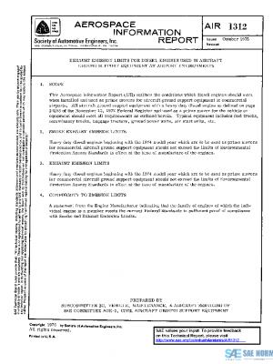 SAE AIR1312 PDF