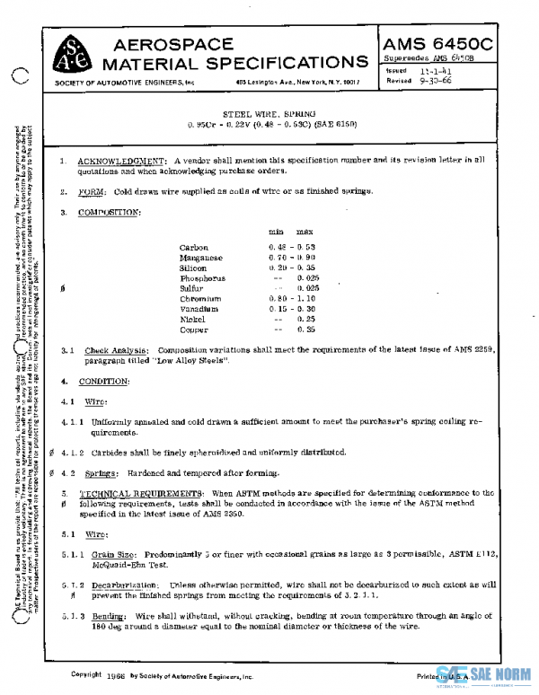 SAE AMS6450C PDF
