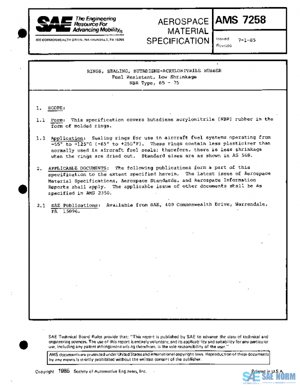 SAE AMS7258 PDF