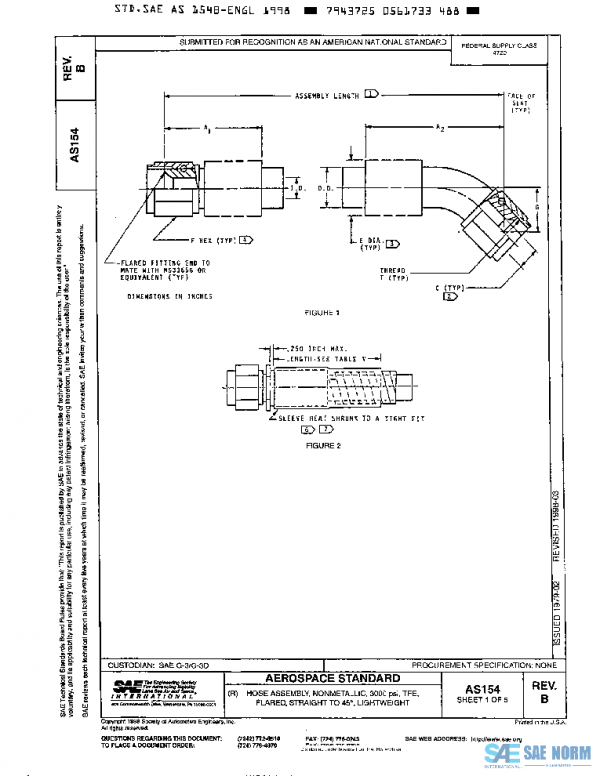 SAE AS154B PDF SAE AS154B PDF