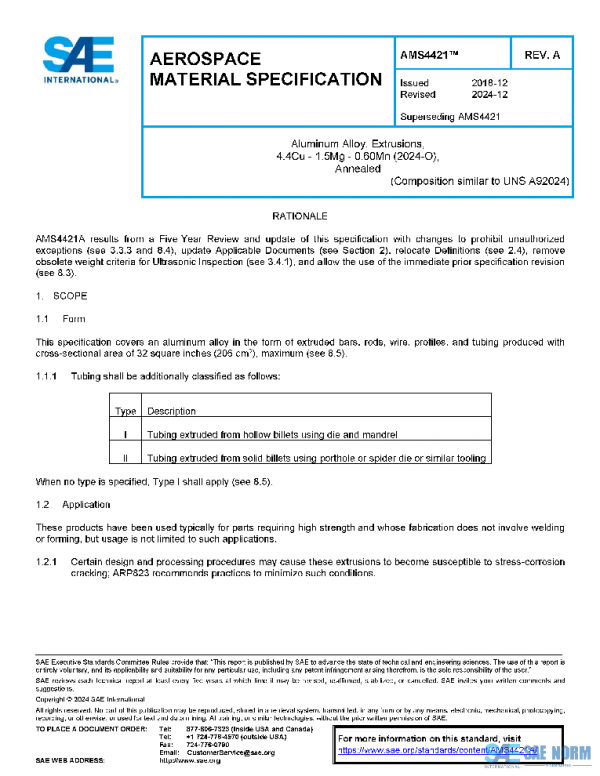 SAE AMS4421A PDF