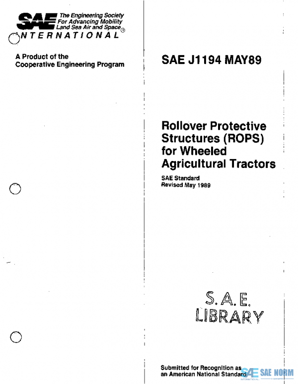 SAE J1194_198905 PDF SAE J1194_198905 PDF