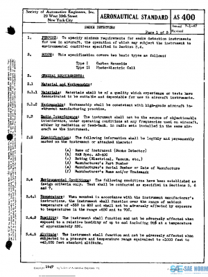 SAE AS400 PDF