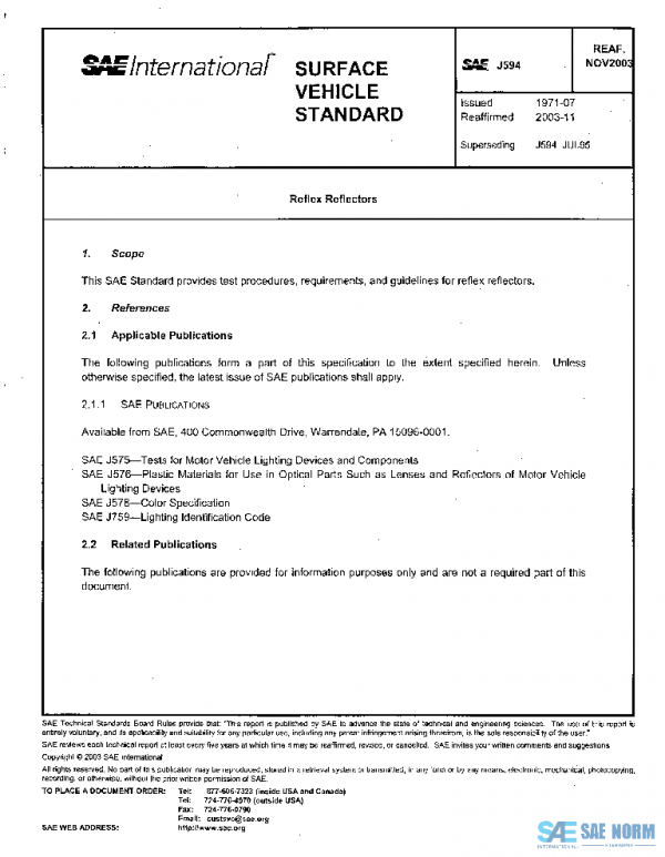 SAE J594_200311 PDF