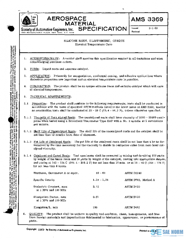 SAE AMS3369 PDF SAE AMS3369 PDF