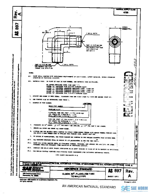 SAE AS897A PDF SAE AS897A PDF