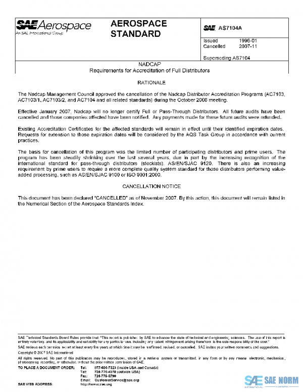 SAE AS7104A PDF