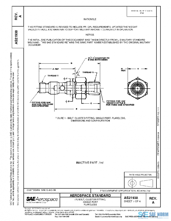 SAE AS21938A PDF SAE AS21938A PDF