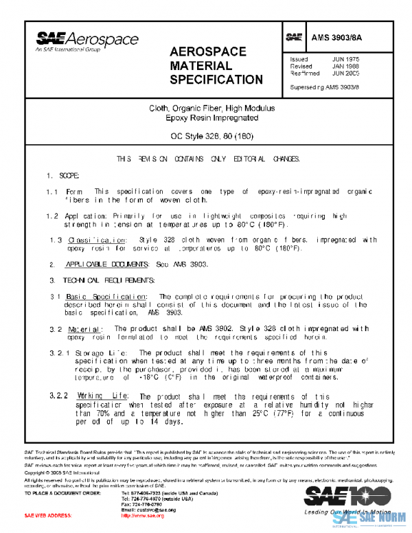 SAE AMS3903/8A PDF SAE AMS3903/8A PDF