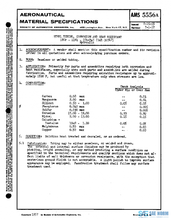 SAE AMS5556A PDF