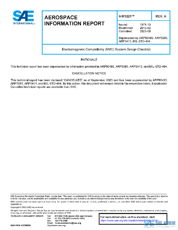 SAE AIR1221A PDF