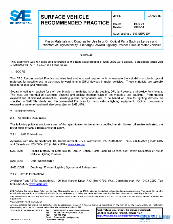SAE J1647_201501 PDF