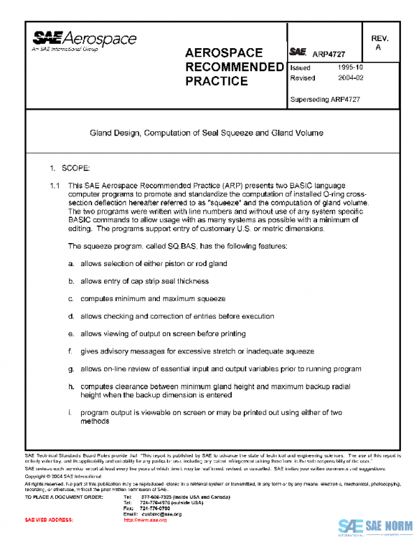 SAE ARP4727A PDF