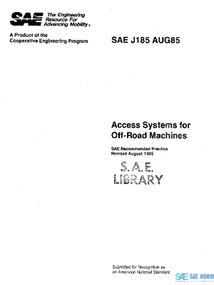 SAE J185_198508 PDF