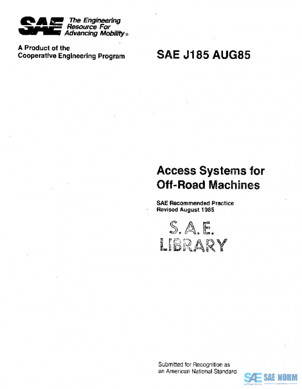 SAE J185_198508 PDF