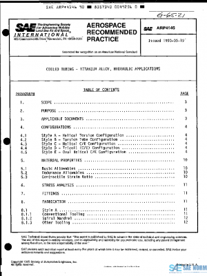 SAE ARP4146 PDF