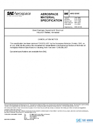 SAE AMS5210C PDF