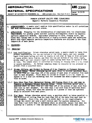 SAE AMS2300 PDF