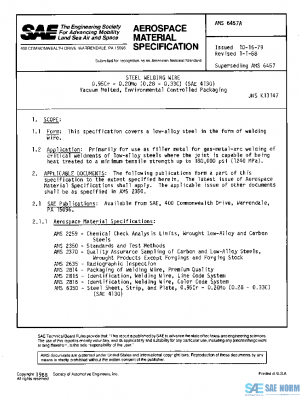 SAE AMS6457A PDF