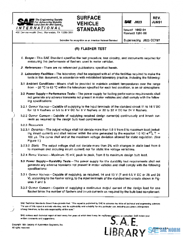 SAE J823_199106 PDF