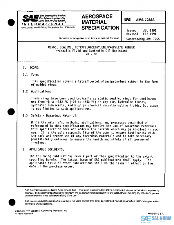 SAE AMS7255A PDF