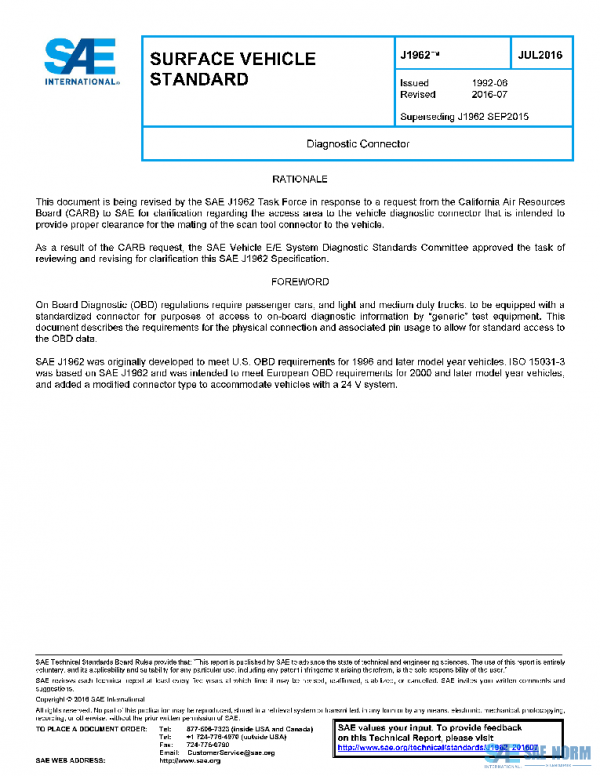 SAE J1962_201607 PDF SAE J1962_201607 PDF